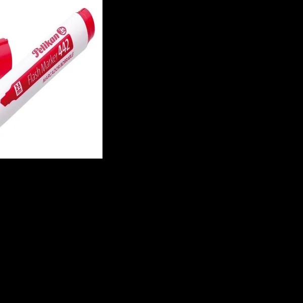 MARCADOR PPIZ. GRUESO FLASH 442 PLAST. ROJO E.10 C.480